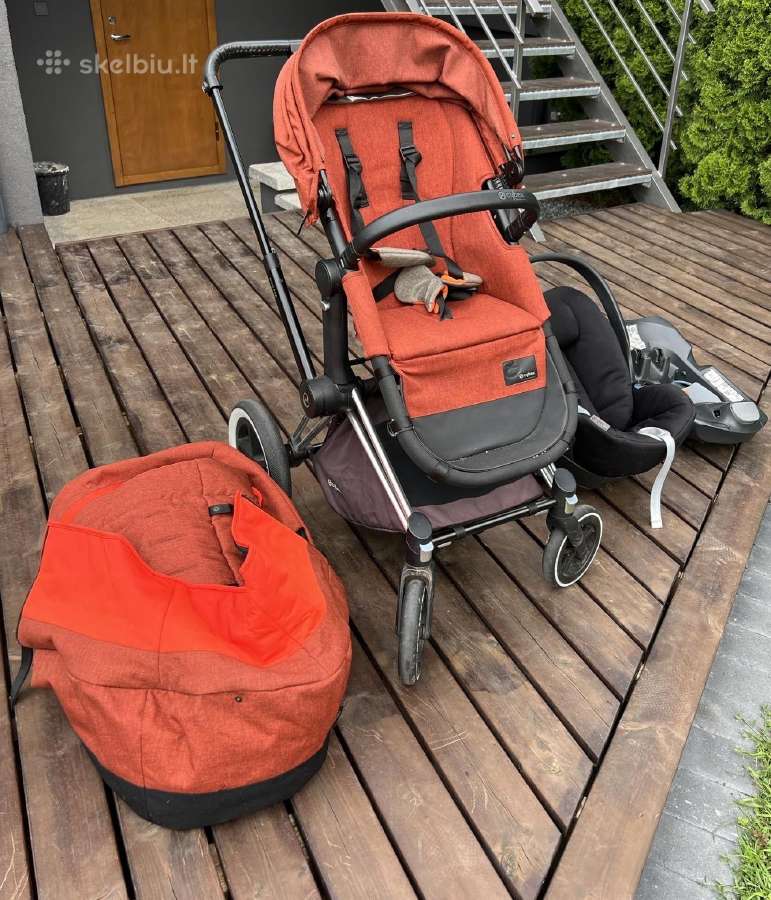 Cybex priam 3 in 1 vezimelis - nuotraukos Nr. 3