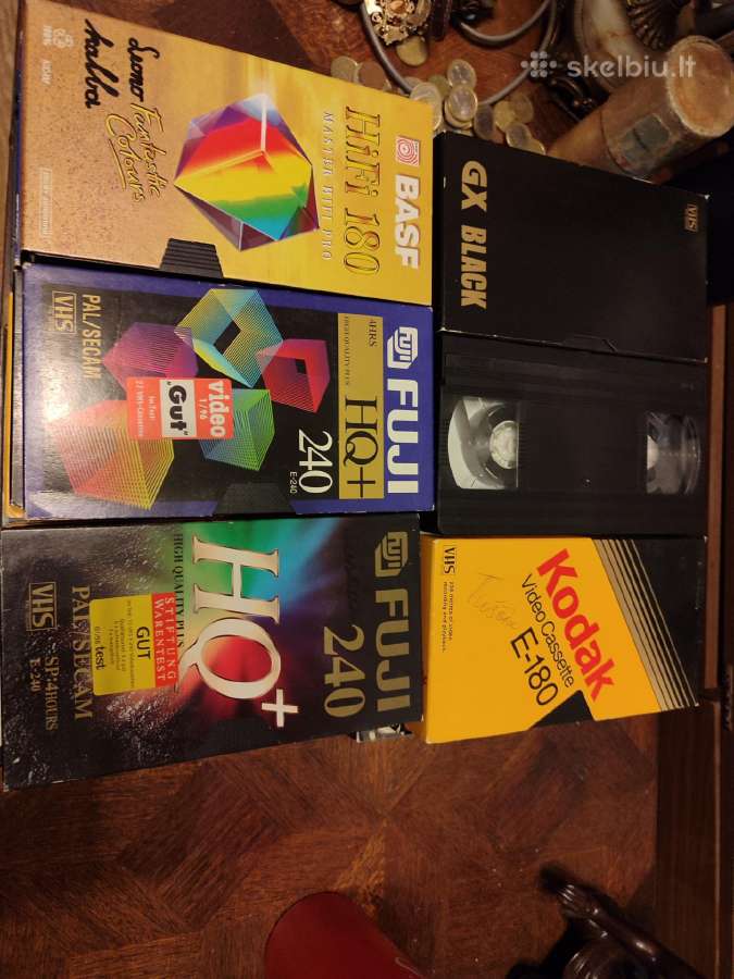 Vhs kasetės - nuotraukos Nr. 4