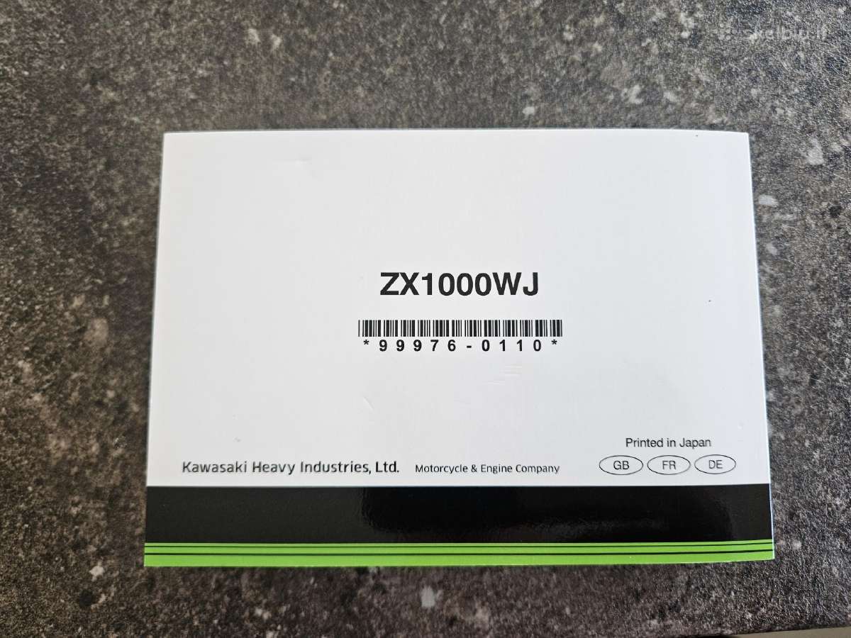 Kawasaki Zx1000 Wjf+šalmas+rėmas - nuotraukos Nr. 24