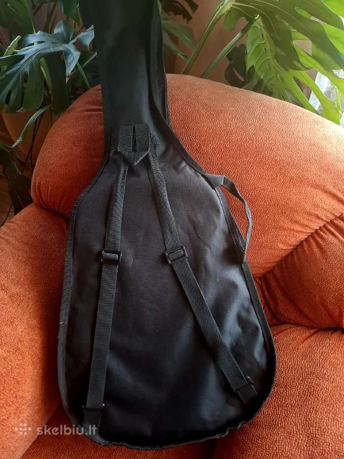 Tenson akustinė gitara su dėklu ir kitais priedais - nuotraukos Nr. 9