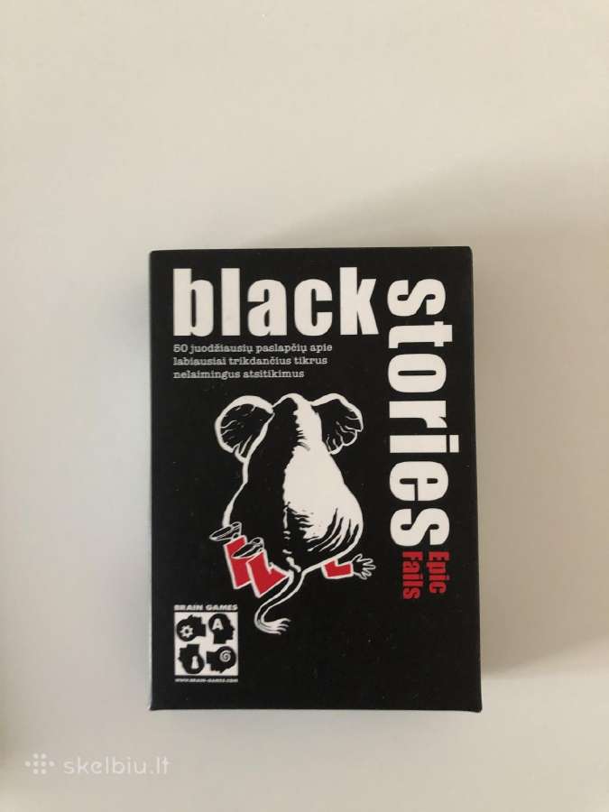 Naujas Stalo žaidimas Black Stories