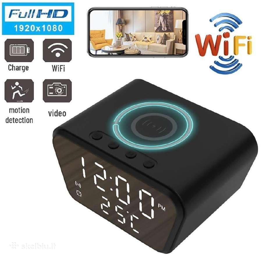 Daug modelių! Laikrodis su slapta kamera ir WiFi - nuotraukos Nr. 5