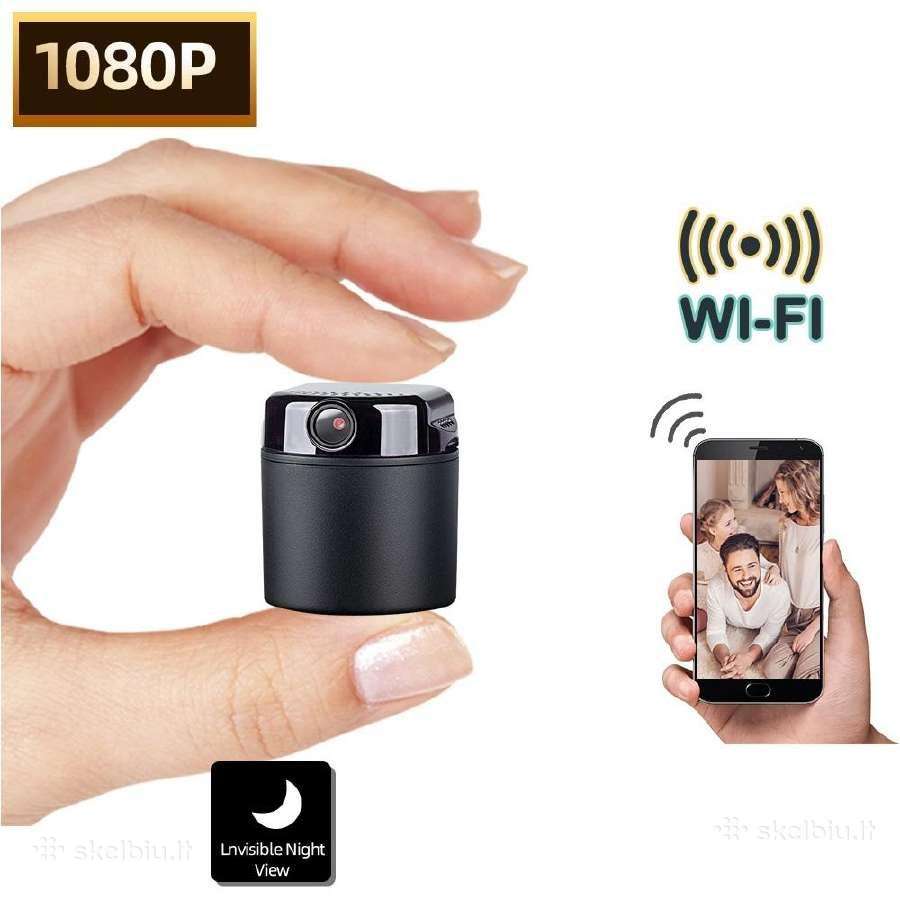 Didelis pasirinkimas! Mini WiFi HD slapta kamera - nuotraukos Nr. 9