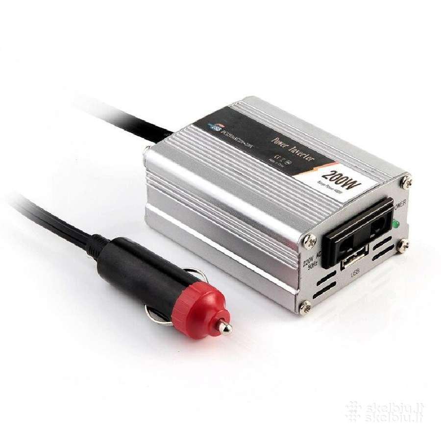 Daug modelių!įtampos keitiklis inverteris 12-220v - nuotraukos Nr. 12