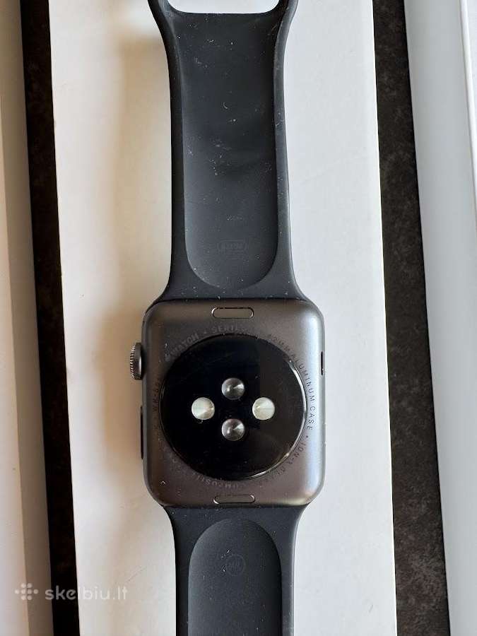 Apple iwatch 3 42 mm Spacegray - nuotraukos Nr. 4