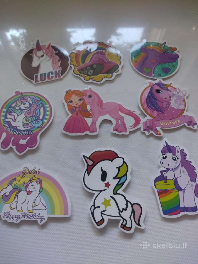 Lipdukai poniai pony rinkinys 30 vnt. - nuotraukos Nr. 2