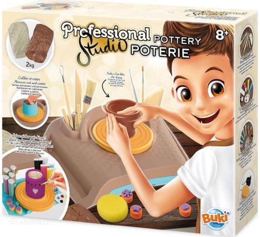Kūrybinis rinkinys profesionali keramikos studija