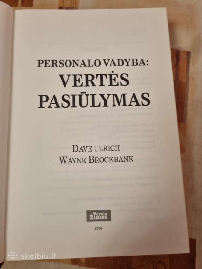 Personalo vadyba vertės pasiūlymas - nuotraukos Nr. 3