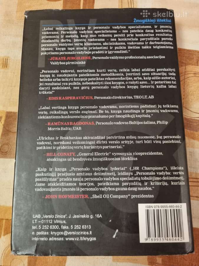 Personalo vadyba vertės pasiūlymas - nuotraukos Nr. 6