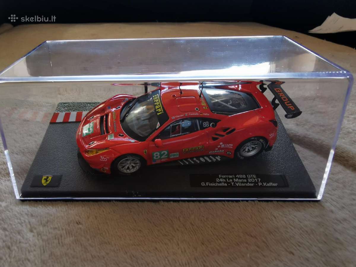 Ixo 1:43 Ferrari 488 Gte Le Mans - nuotraukos Nr. 6