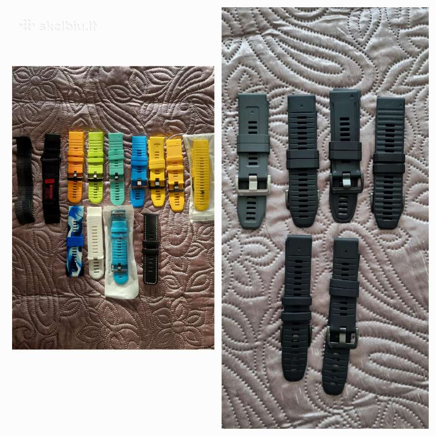 Atnaujinta. Garmin apyrankes 26,22,20mm,3,5,6,7,8 - nuotraukos Nr. 3
