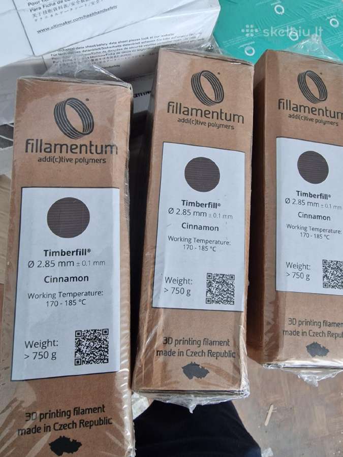 3D spausdintuvui skirta juosta / Filament - nuotraukos Nr. 17