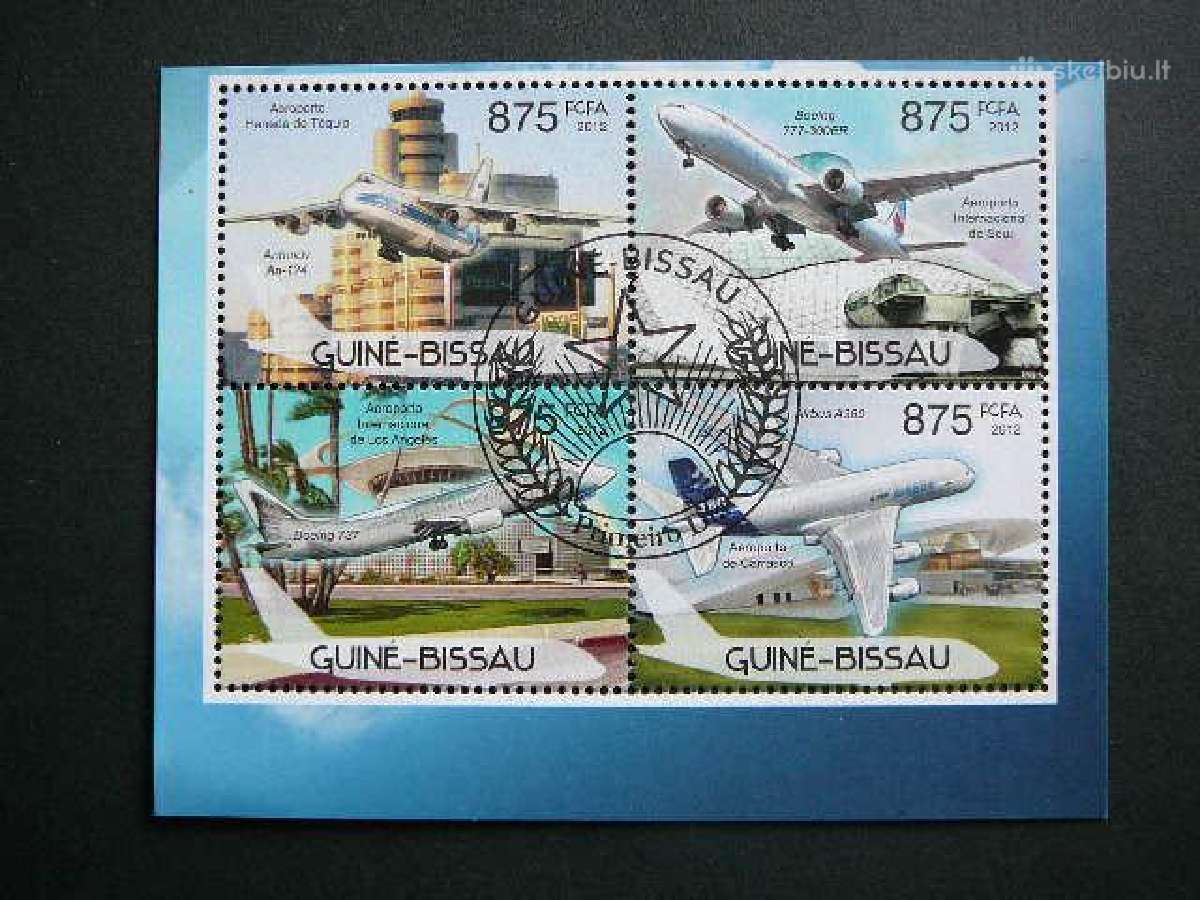 Lektuvai Gvineja Bisau 2012 antsp. gbs685