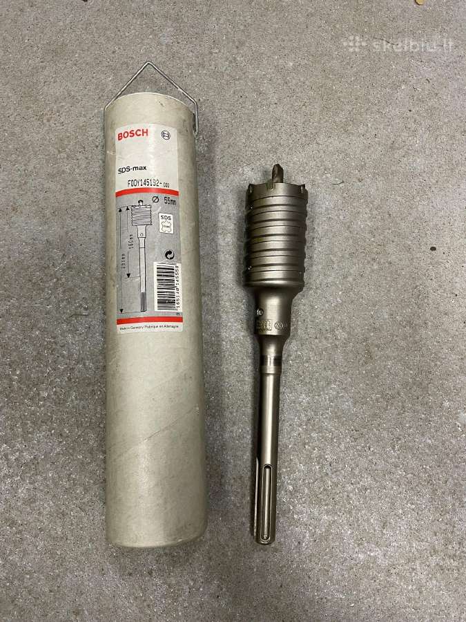 Gręžimo karūna Bosch Sds max, 55,0x290,0 mm
