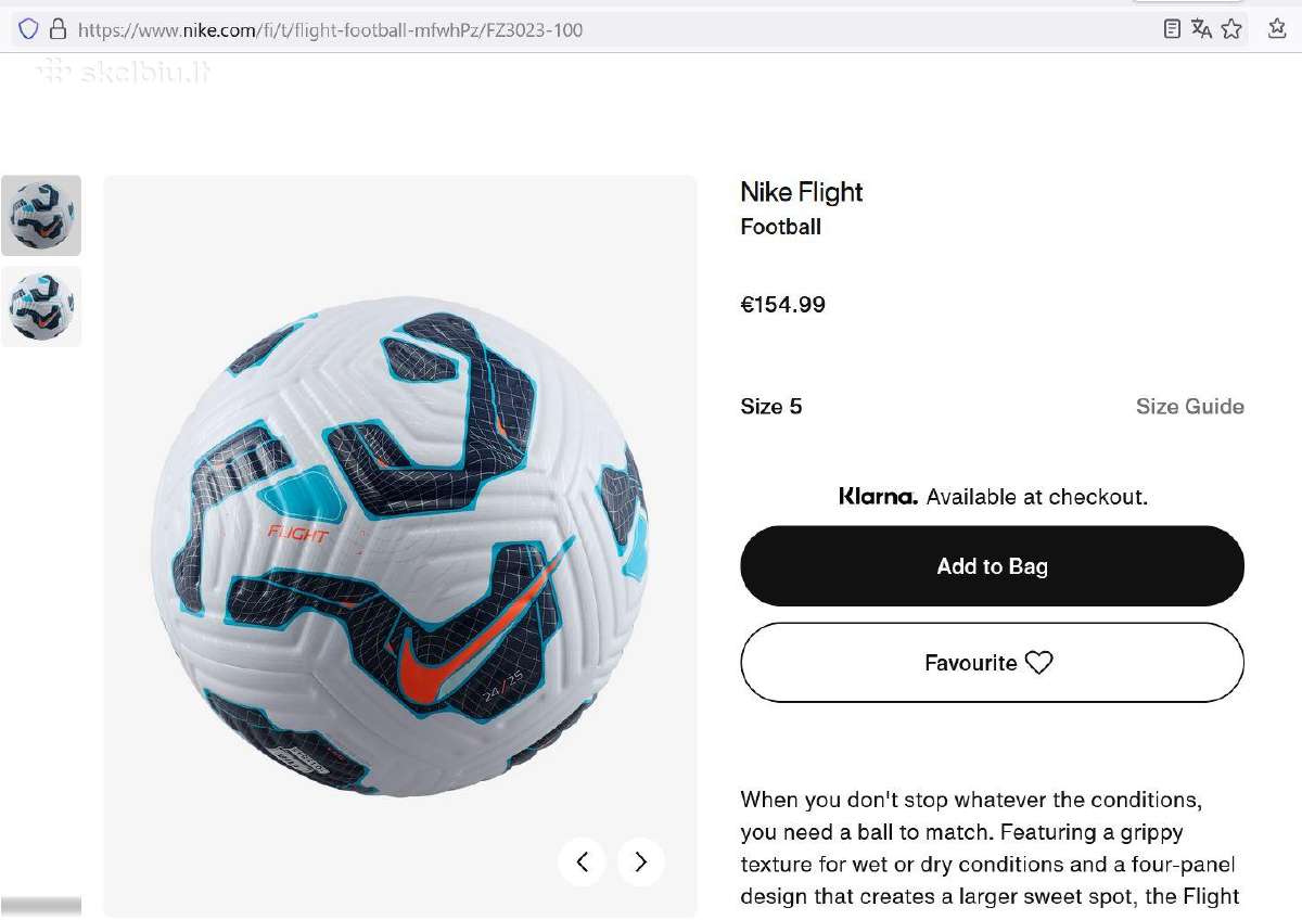 Nauji Fifa Quality Pro kamuoliai pigiau - nuotraukos Nr. 19