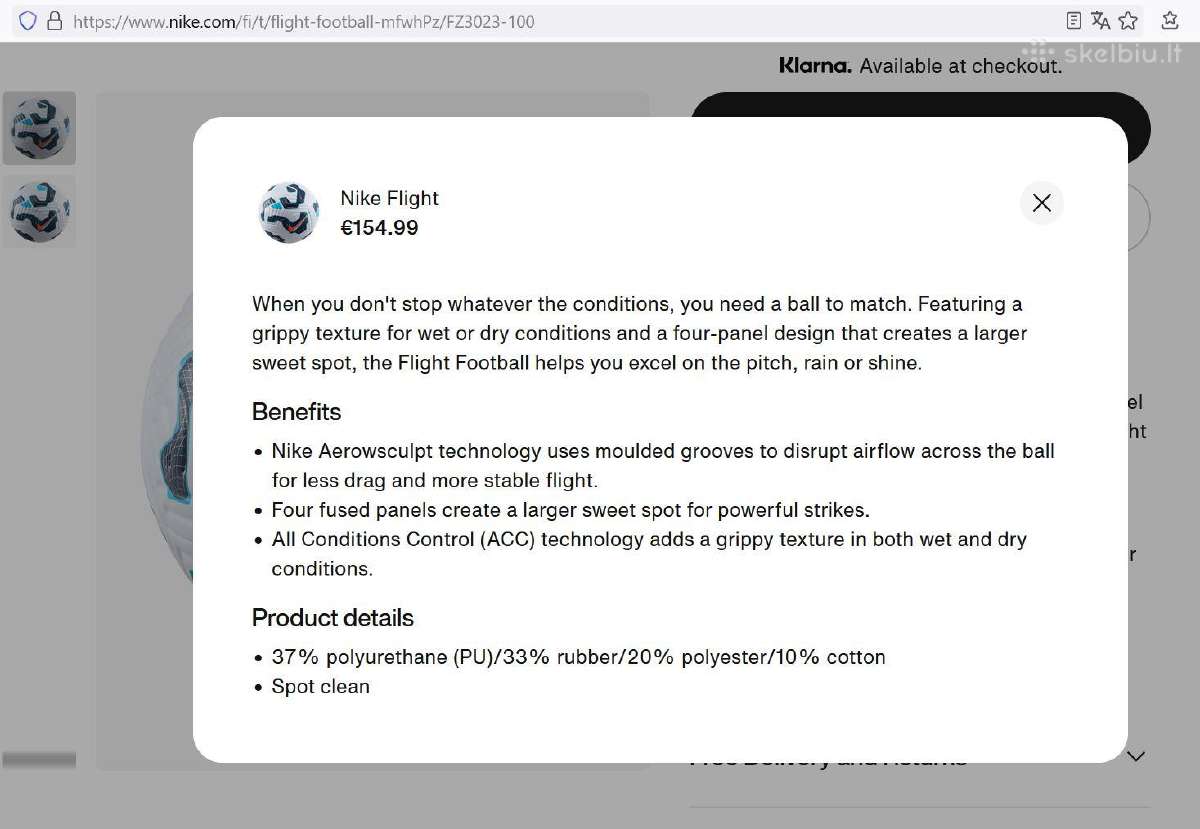 Nauji Fifa Quality Pro kamuoliai pigiau - nuotraukos Nr. 20