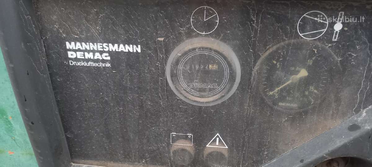 Oro kompresorius ir resyveris 500l. - nuotraukos Nr. 17