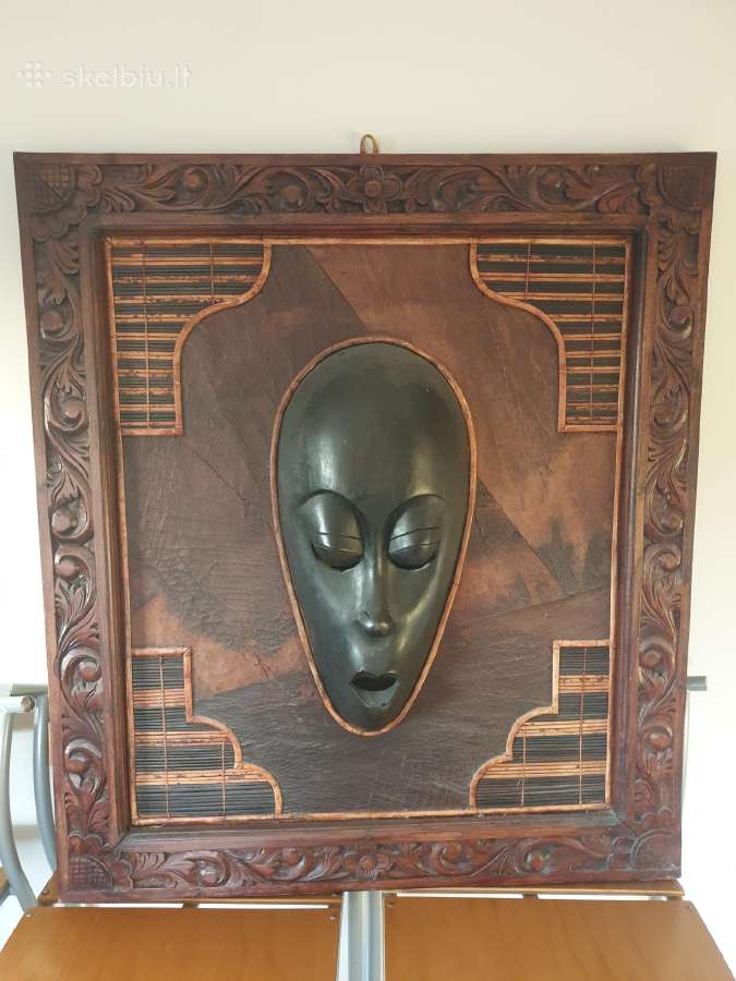 Didelis medinis paveikslas aukštis 90cm