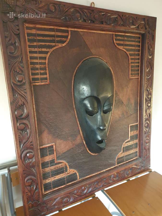 Didelis medinis paveikslas aukštis 90cm - nuotraukos Nr. 8
