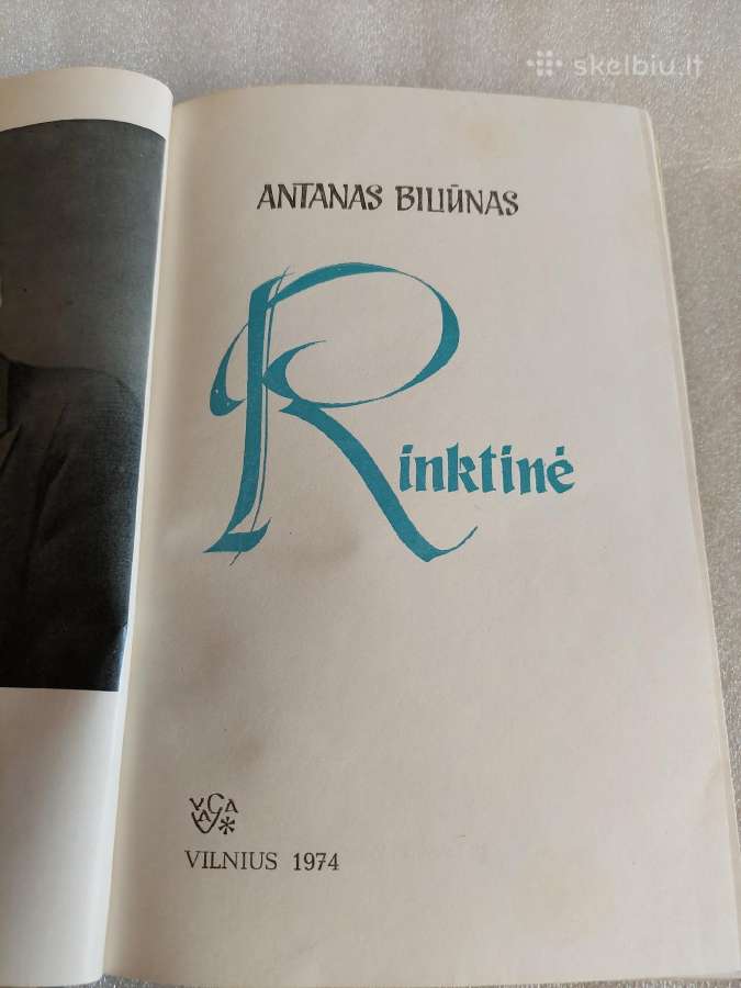Antanas Biliūnas. Rinktinė - nuotraukos Nr. 2