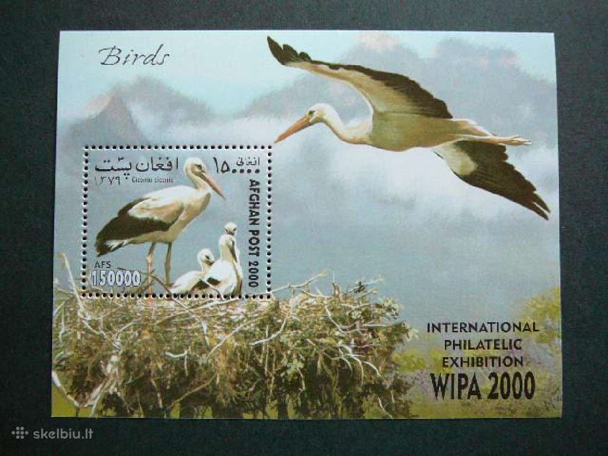 Gandrai Afganistanas 2000 Mnh afg899