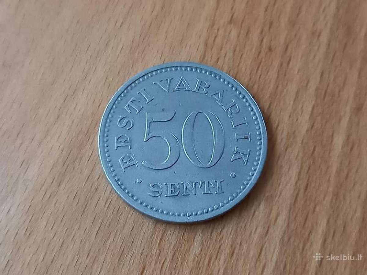 Estija 1936 50 sentu
