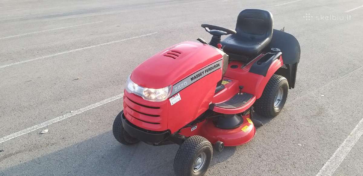 Sodo Traktorius Massey Ferguson Automatas Vanguard