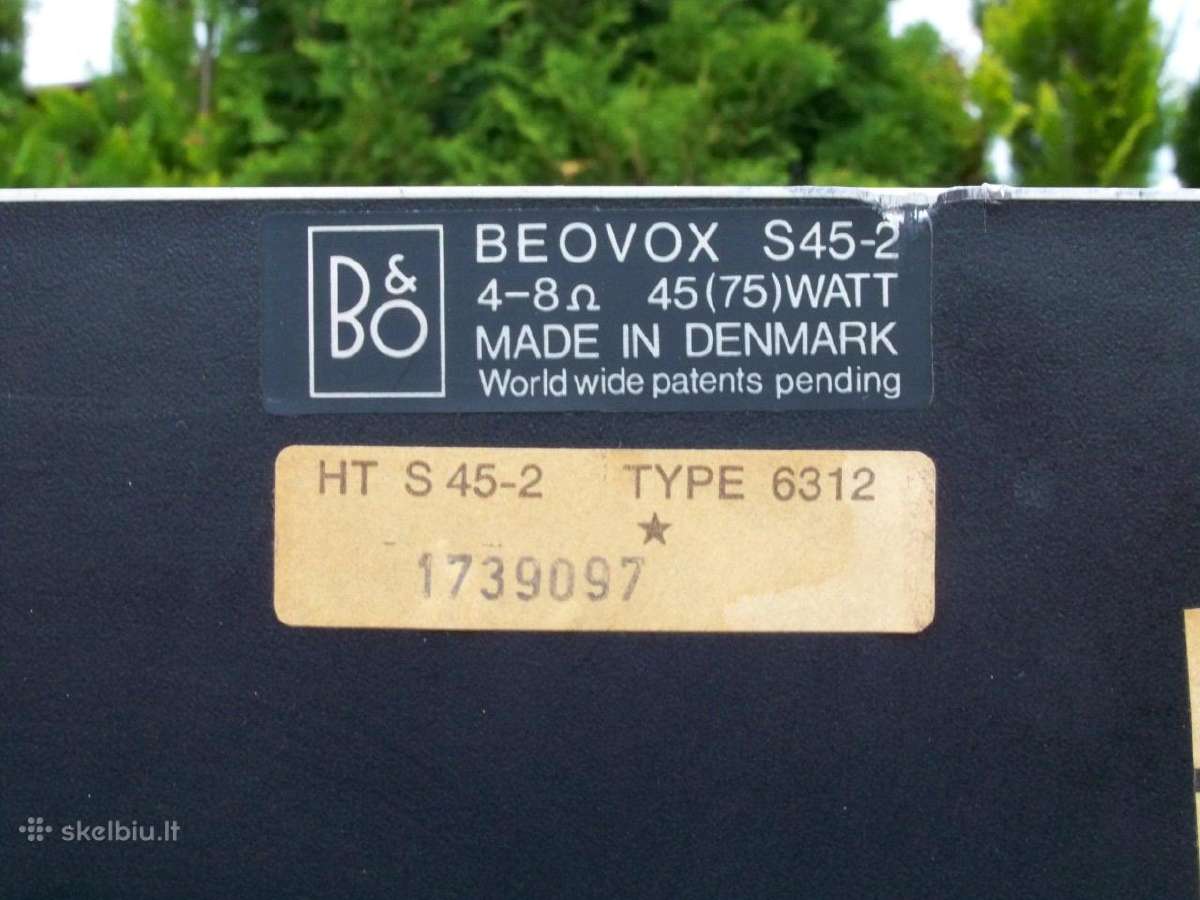 Beovox S45-2. S45. - nuotraukos Nr. 38