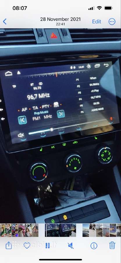 Multimedija škoda octavia
