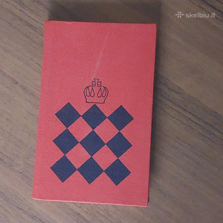 Šachmatų knyga ( vokiškas tekstas ). - nuotraukos Nr. 2