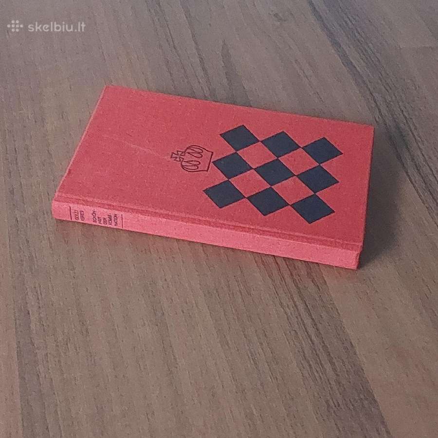 Šachmatų knyga ( vokiškas tekstas ). - nuotraukos Nr. 3