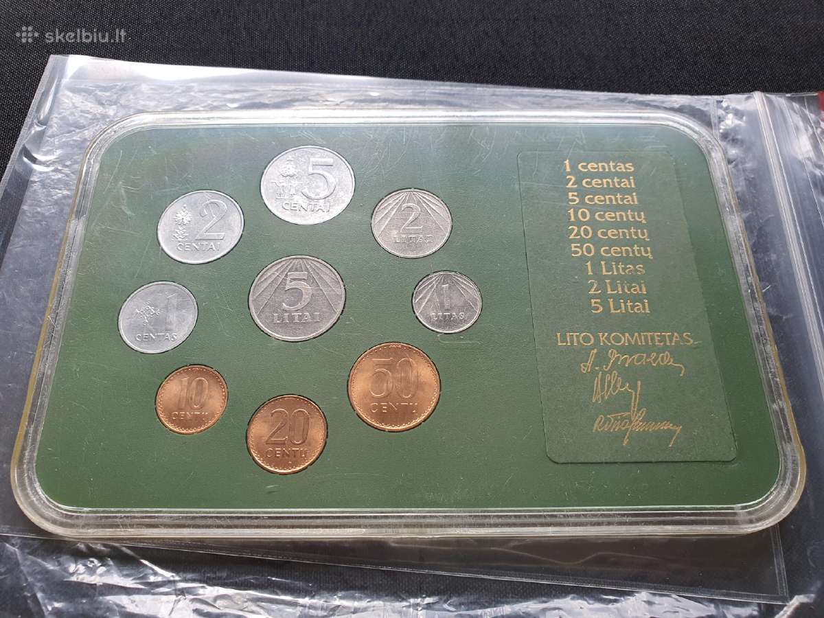 Lietuva 1991 metų rinkinys