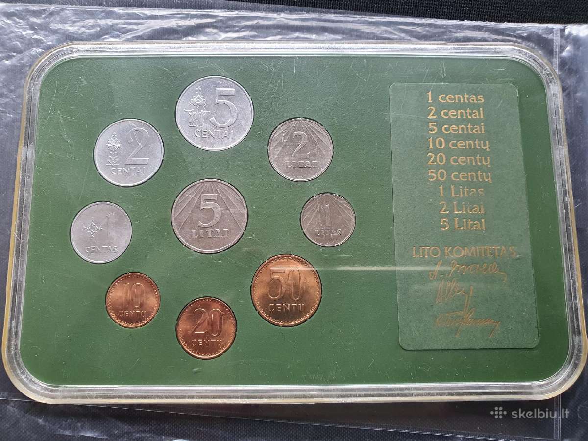 Lietuva 1991 metų rinkinys - nuotraukos Nr. 2