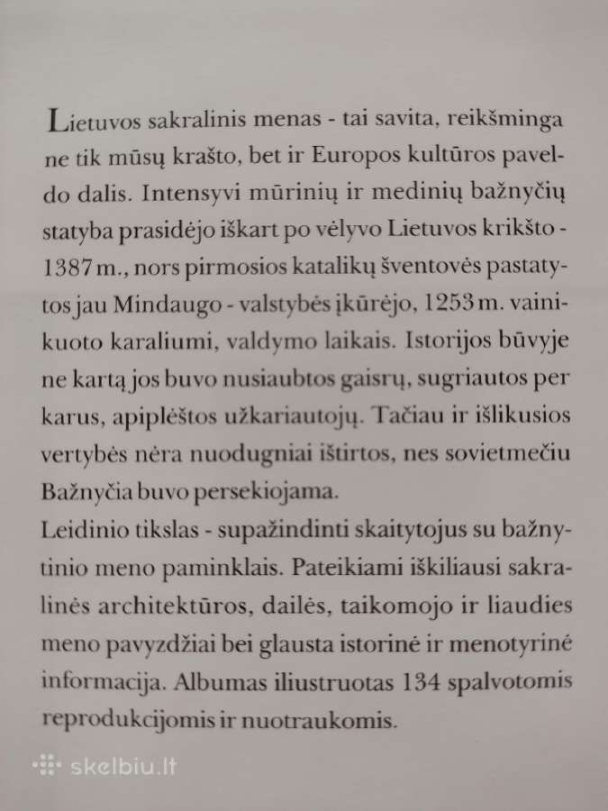 Lietuvos bažnyčių menas - nuotraukos Nr. 3