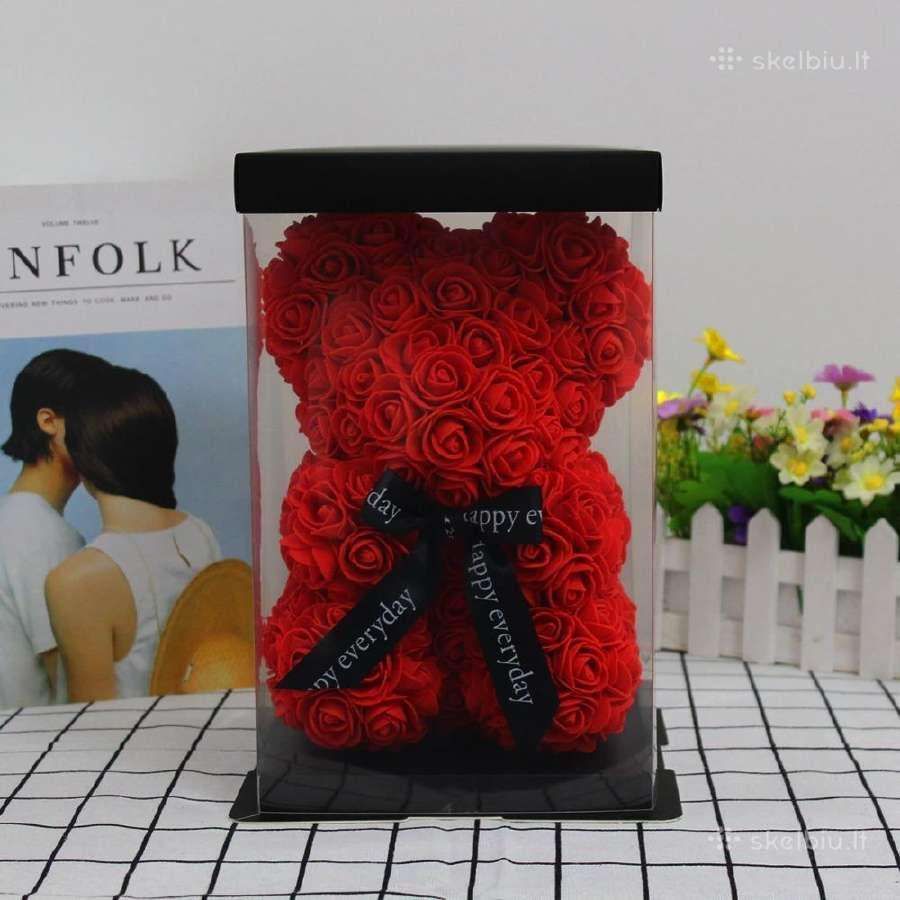 Didelis pasirinkimas! Meškiukas iš rožių Rose Bear - nuotraukos Nr. 4