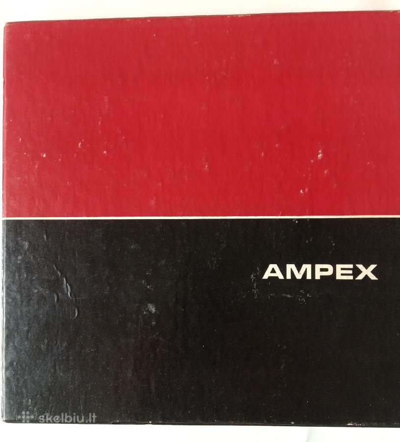 Ampex garso įrašu juosta su metaline rite