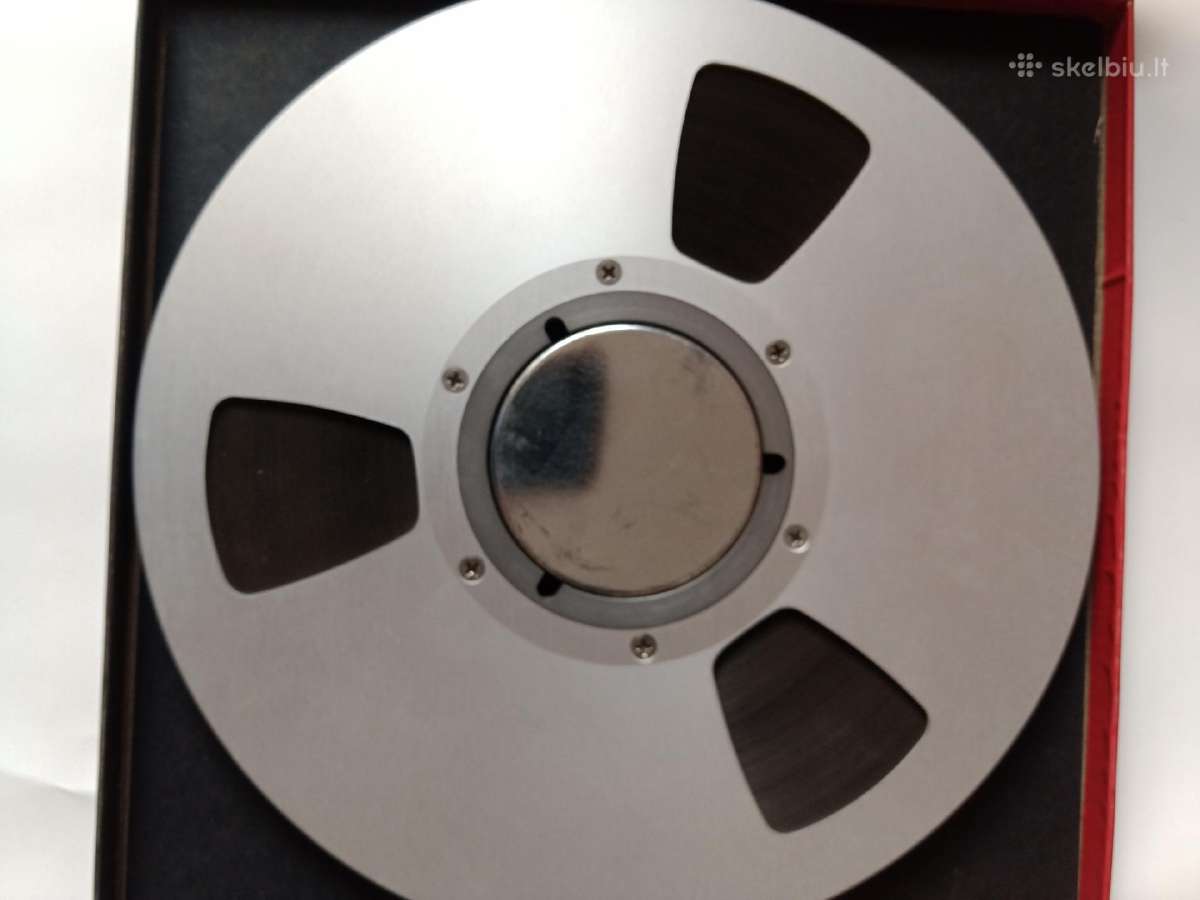 Ampex garso įrašu juosta su metaline rite - nuotraukos Nr. 2