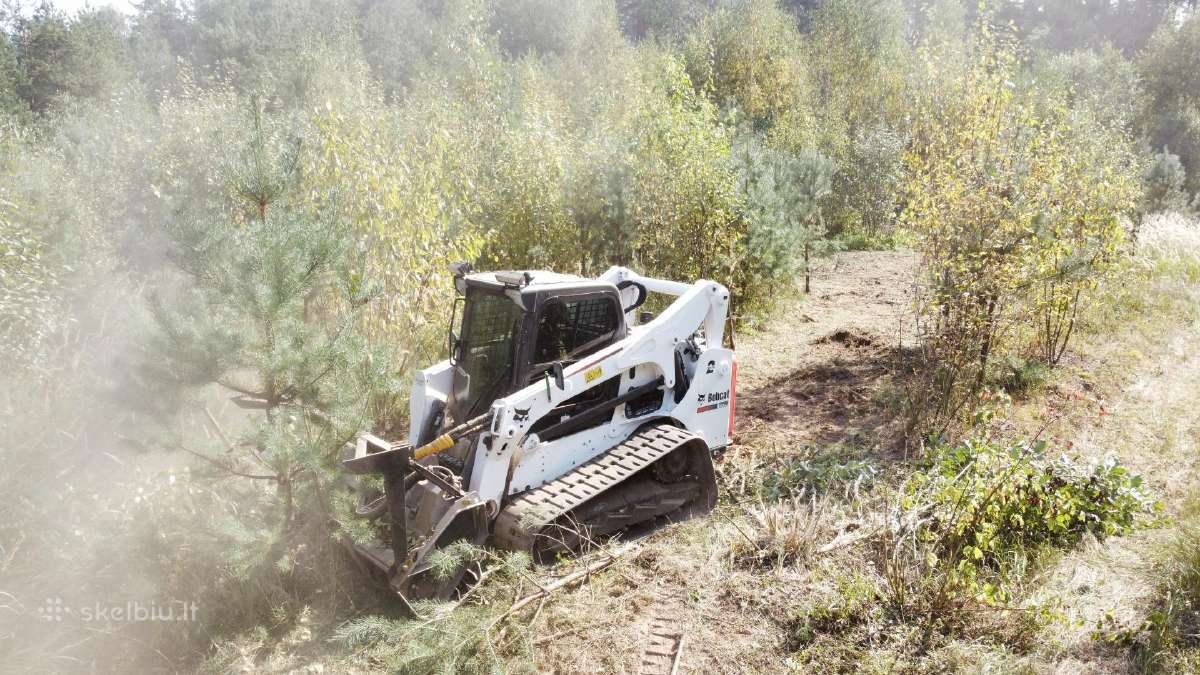 Bobcat vikšrinio T650, T590 nuoma su operatoriumi - nuotraukos Nr. 10