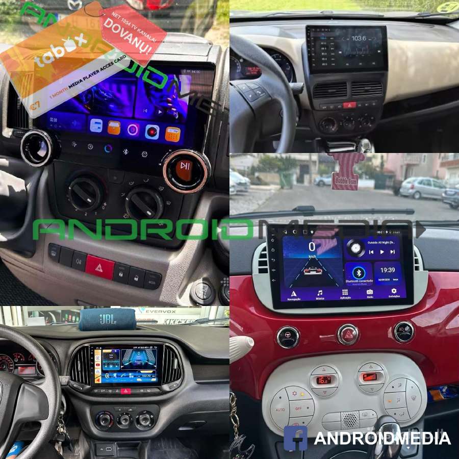 Fiat Android Multimedijos / Multimedia