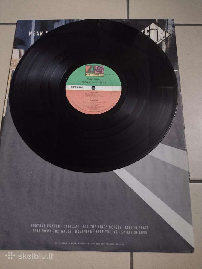 The Firm - Mean Business 1986m. Usa. - nuotraukos Nr. 4