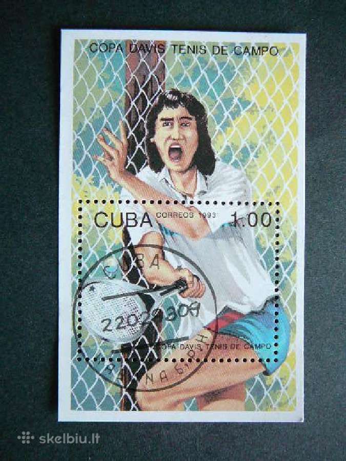 Tenisas Deiviso taure Kuba 1993 antsp. cu844