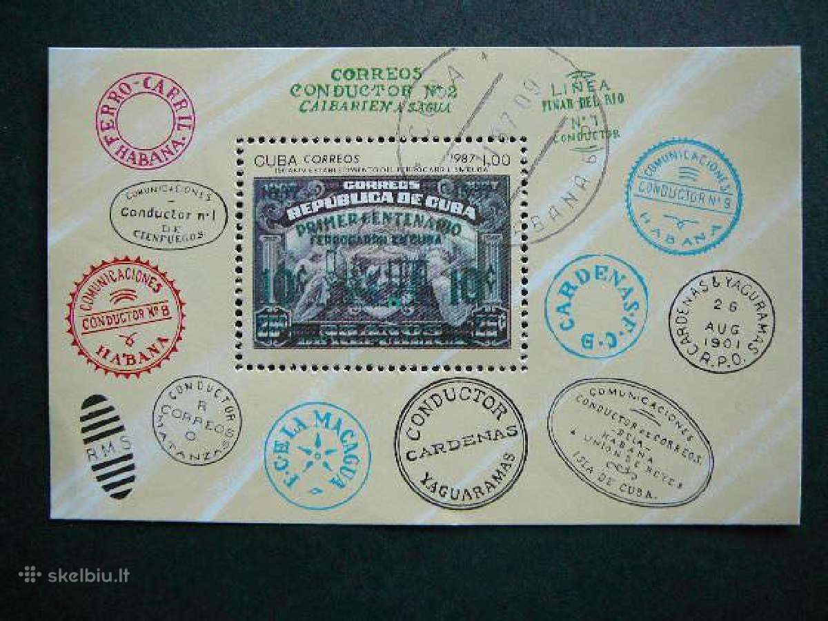 Garveziai Kuba 1987 antsp. cu807