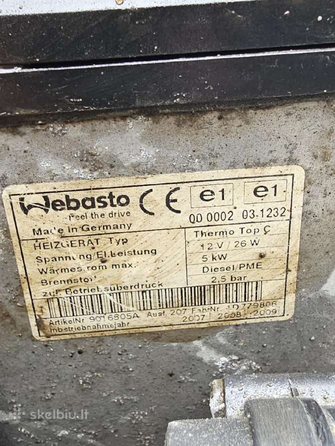 VW Transporter T5 2.5l 128kw 4x4 - nuotraukos Nr. 26