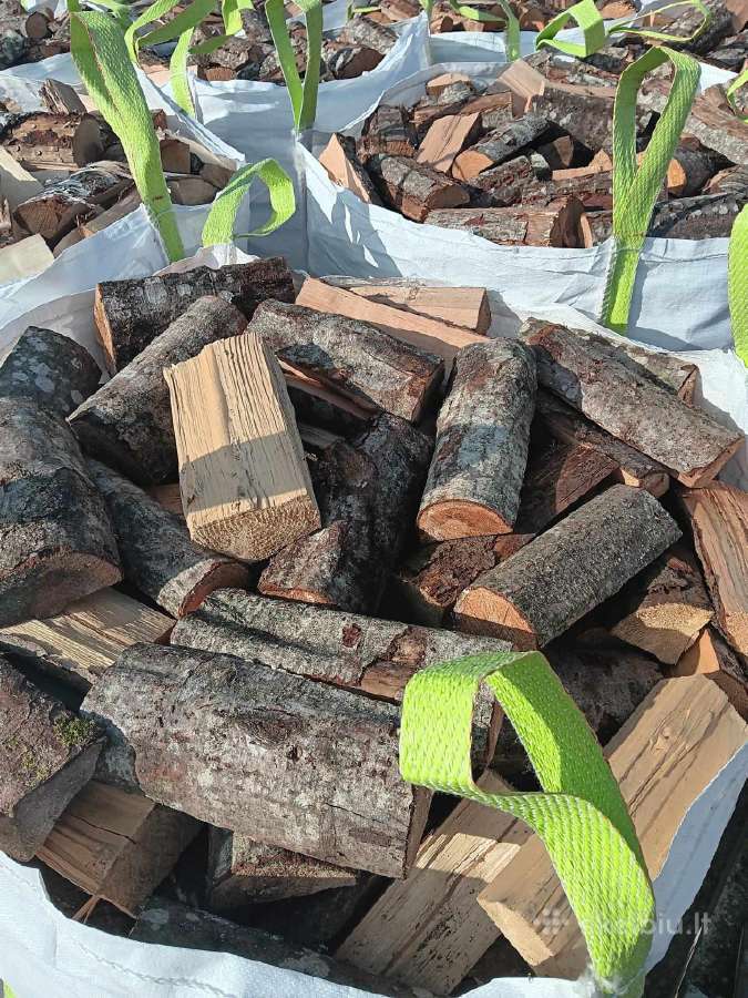 Sausos Malkos, konteineriuose, briketai Šiauliai - nuotraukos Nr. 5