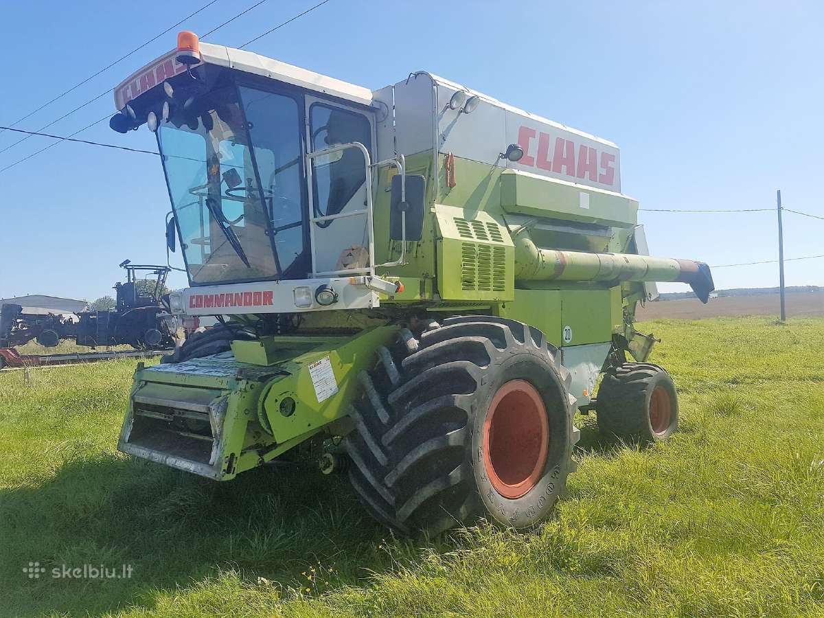 Kombainas Claas Commandor 228cs Ardomas Dalimis