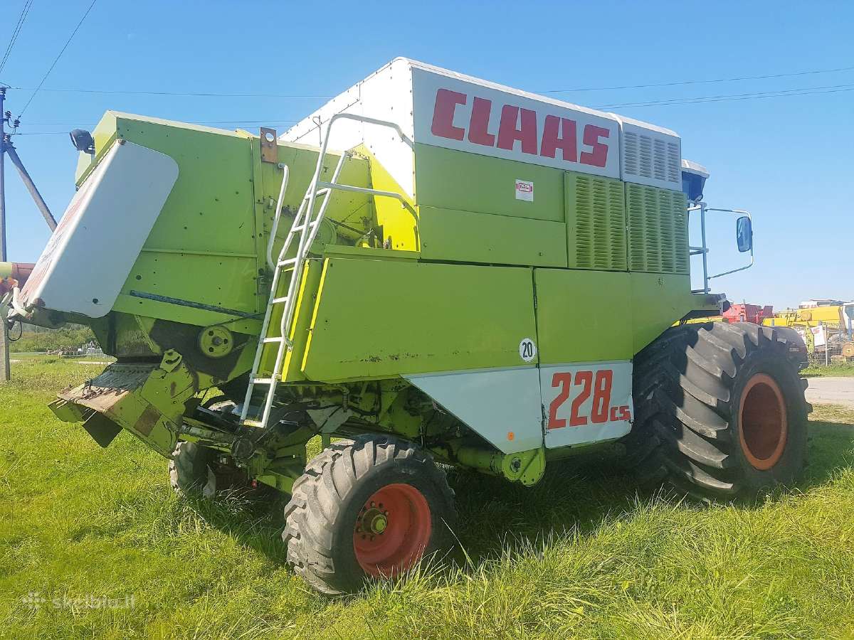 Kombainas Claas Commandor 228cs Ardomas Dalimis - nuotraukos Nr. 3