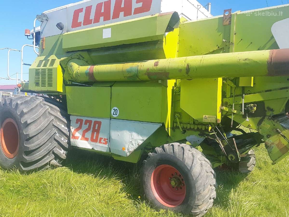 Kombainas Claas Commandor 228cs Ardomas Dalimis - nuotraukos Nr. 6