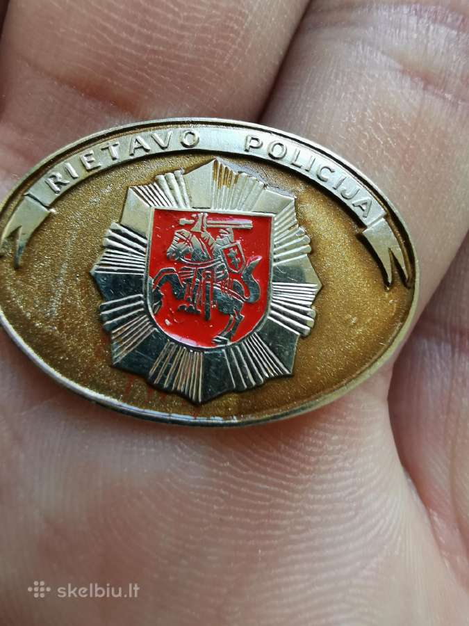 Ženkliukas Rietavo policija