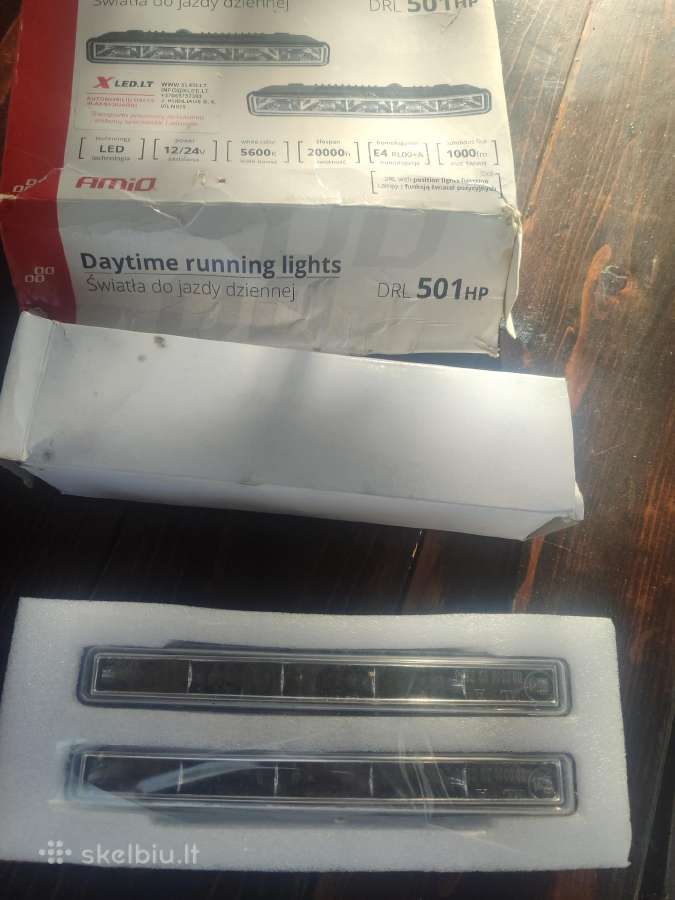 X LED Dieninės šviesos