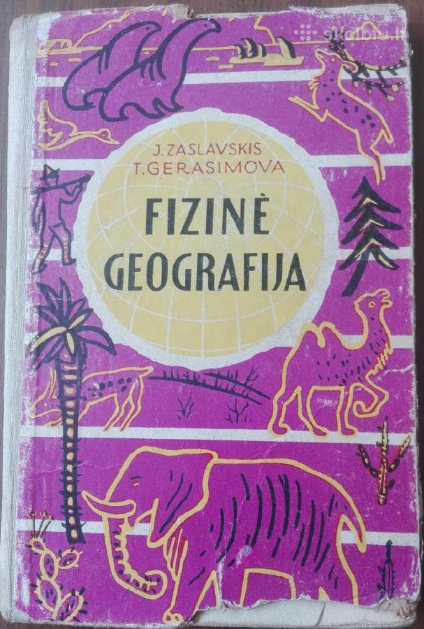1765. Fizinė Geografija J. Zaslavskis